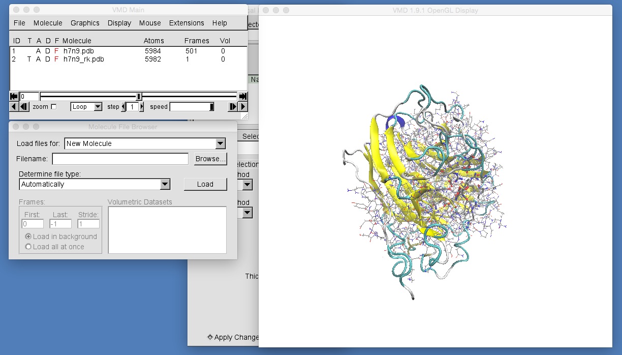Image opening h7n9_rk.pdb